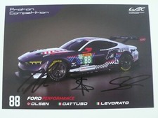 FORD Mustang Proton #88 signed all drivers 24 heures Le Mans 2025 h LM Card WEC comprar usado  Enviando para Brazil
