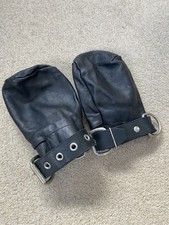 Leather bondage mitts. for sale  CHESHAM