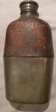 Pewter hip flask for sale  NOTTINGHAM