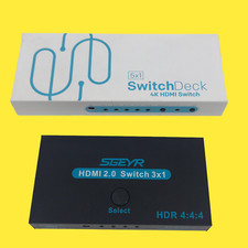 Lot switchdeck 5x1 for sale  Columbus