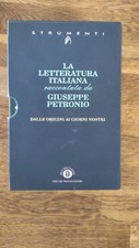 Giuseppe petronio. letteratura usato  Ameglia