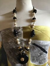 Long collier noir d'occasion  Auch