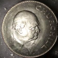Münze churchill großbritanni gebraucht kaufen  Freising