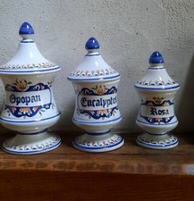 Pots pharmacie faience d'occasion  Chilly-Mazarin