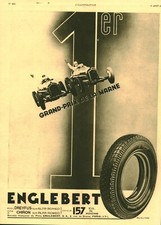 Publicité ancienne pneu d'occasion  France