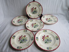 Assiettes plates faïencerie d'occasion  Bruay-sur-l'Escaut