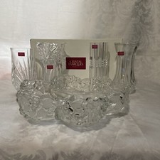 Crystal vase set for sale  Syracuse