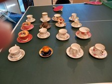 Coffee cups saucers for sale  BOLTON