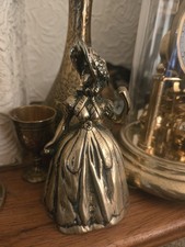 Antique brass lady for sale  LYDNEY