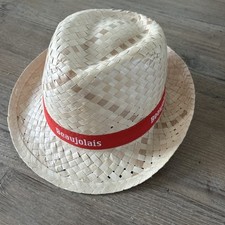 Chapeau paille beaujolais d'occasion  Montreuil