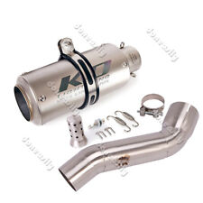 Usado, Silenciador de tubo de escape 51 mm escape médio para Ducati Monster 821 1200 2014-2017 comprar usado  Enviando para Brazil