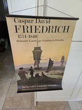 Poster friedrich exhibition for sale  MAIDENHEAD