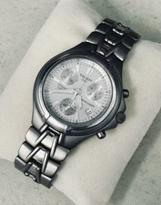 CRONÓGRAFO MASCULINO TISSOT 1853 FABRICADO NA SUÍÇA, muito limpo - titânio 100m - funcionando, usado comprar usado  Enviando para Brazil