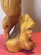 Hand carved bird for sale  KING'S LYNN