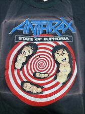 Vintage shirt antrax usato  Villachiara