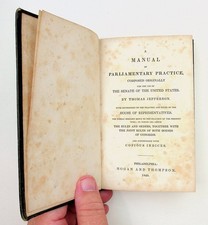 Thomas jefferson manual for sale  Topsfield