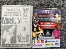 Two international wrestling for sale  SOUTHEND-ON-SEA