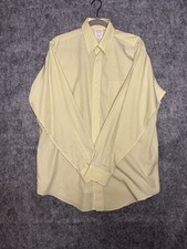 Camisa polo Brooks Brothers The Original amarela sem ferro 151/2 -34 comprar usado  Enviando para Brazil