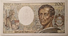 Billet 200 francs d'occasion  Collonges