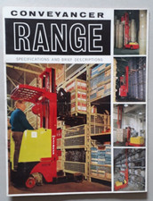 Conveyancer range brochure for sale  BOURNE