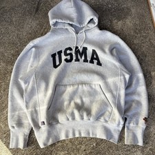 Usado, Moletom com capuz vintage oficial USMA tecido reverso academia militar masculino pequeno comprar usado  Enviando para Brazil