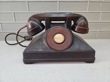 Vintage Northern Electric Pyramid Base Uniphone Baquelite Telefone de Mesa Sem Discagem comprar usado  Enviando para Brazil