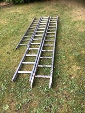 Triple aluminium ladder for sale  BANSTEAD