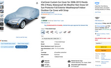 Rated car cover for sale  Fairfax