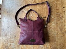 Fossil burgundy leather for sale  FAREHAM