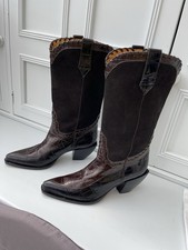 Ladies cowboy boots for sale  LEICESTER