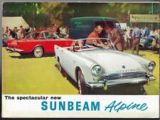 Sunbeam alpine series for sale  UK