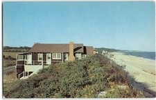 Cartão postal raro Dorgan Cottage WADING RIVER Long Island, NY Suffolk County 1953, usado comprar usado  Enviando para Brazil