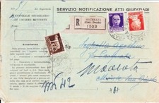 1942 storia postale usato  Peveragno