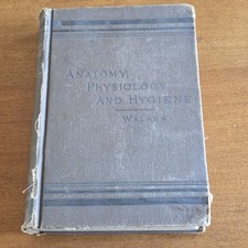 Anatomy, Physiology and Hygiene Book Manual by Jerome Walker, MD Antique 1890 comprar usado  Enviando para Brazil