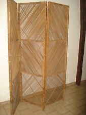 Paravent vintage bambou d'occasion  Gonesse