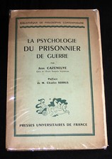 Psychologie prisonnier guerre d'occasion  Châteaudun