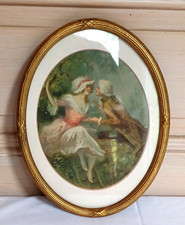 Cadre ovale ancien d'occasion  Castelnau-le-Lez