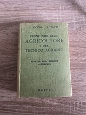 Hoepli manuale prontuario usato  Torino