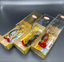 Conjunto de 3 iscas antigas FRED ARBOGAST Hula Popper 17g envio do Japão comprar usado  Enviando para Brazil