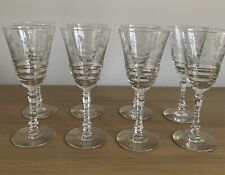 Elegant vintage etched for sale  Wallington