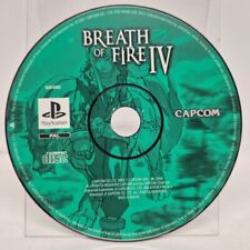 Breath of Fire IV (4) - PlayStation 1 PS1 disco APENAS RPG raro comprar usado  Enviando para Brazil