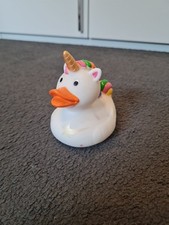 Einhorn weiß quietscheente gebraucht kaufen  Hoya