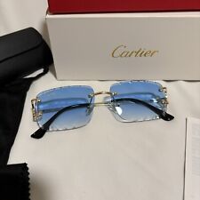 Cartier rimless glasses for sale  Shipping to Ireland