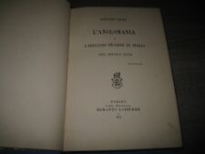 Anglomania influsso inglese usato  Cicagna