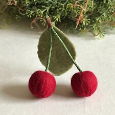 Deko kirschen blatt gebraucht kaufen  Rhauderfehn