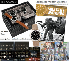 Eaglemoss military watches for sale  BUXTON