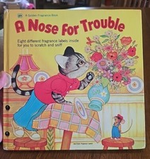 Golden Book Fragrance Book A Nose for Trouble Hardcover By Hazen, Barbara Shook  segunda mano  Embacar hacia Mexico