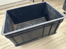 Schwarze kunststoff stapelbox gebraucht kaufen  Berlin