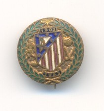 Emblema de broche original vintage 1903 1953 Espanha Atlético de Madrid clube de futebol comprar usado  Enviando para Brazil
