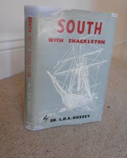 SOUTH WITH SHACKLETON L D A Hussey 1951 comprar usado  Enviando para Brazil